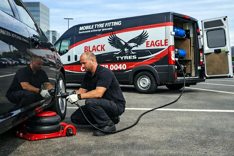 Black Eagle Tyres - Professional mobile tyre fitting